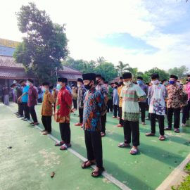 Ratusan Santri Pesantren Nurul Huda Bekasi Unjuk Gigi Dalam Semarak Hari Santri Nasional 2021