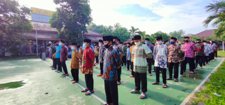 Ratusan Santri Pesantren Nurul Huda Bekasi Unjuk Gigi Dalam Semarak Hari Santri Nasional 2021